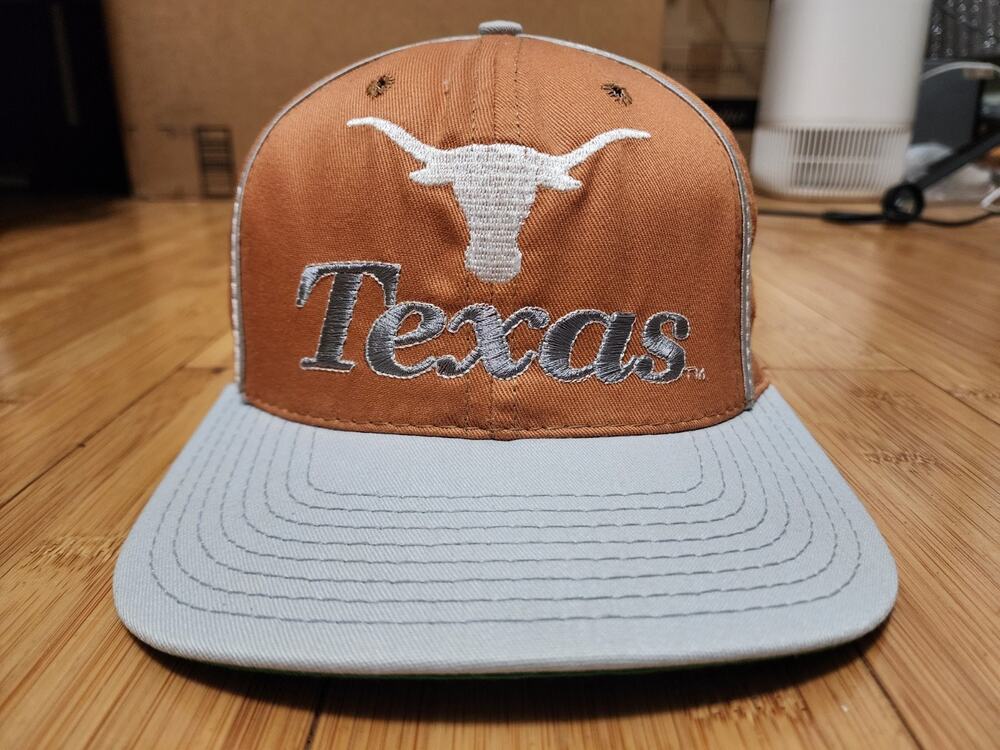 Vintage The Game NCAA University of Texas Longhorns Bull Logo Snap Back Hat USA